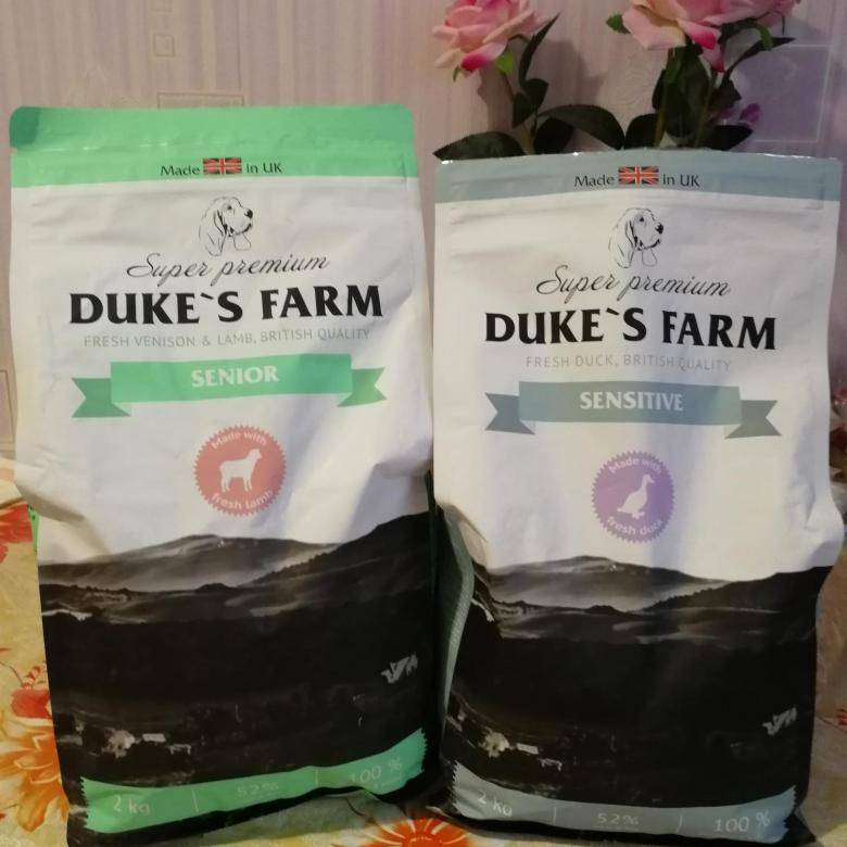 Dukes farm кошачий корм