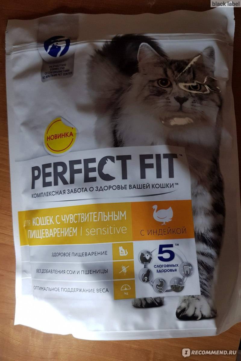 Корм для кошек перфект фит – какие есть виды, фасовка и линейка этого бренда?