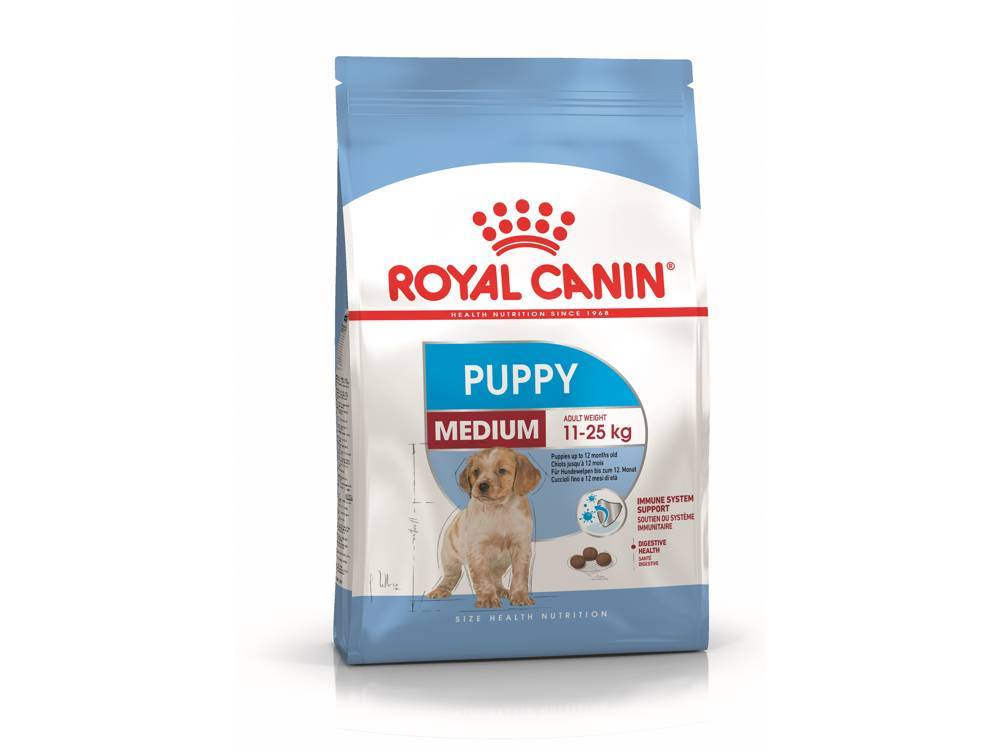 Royal canin puppy medium - рейтинг, обзор корма, сравнение и анализ royal canin puppy medium, состав и описание корма, плюсы и минусы royal canin puppy medium, отзывы о корме, характеристика и дозировка