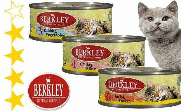 Корм для кошек berkley (беркли): обзор, виды, состав, отзывы