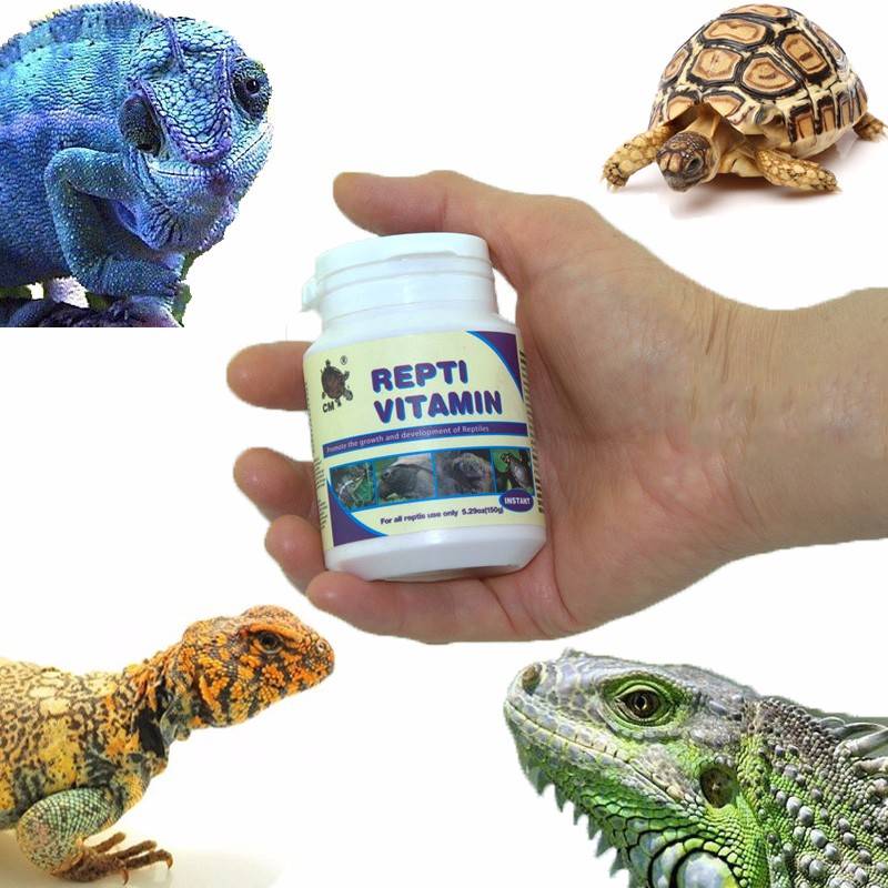 Витамины и кальций для красноухих и сухопутных черепах
