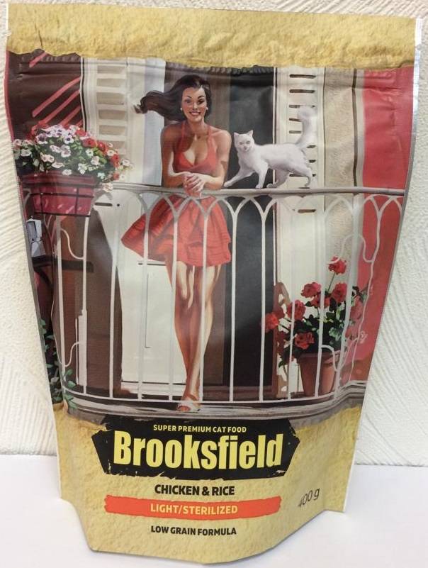 Brooksfield (бруксфилд): обзор корма для кошек, состав, отзывы