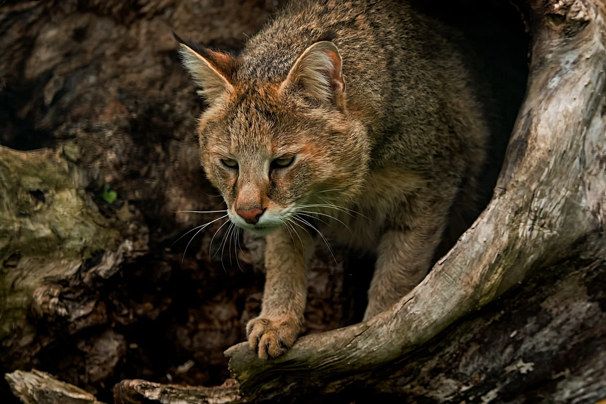 Камышовый кот: история происхождения, описание породы и фото болотной кошки, образ жизни и ареал обитания