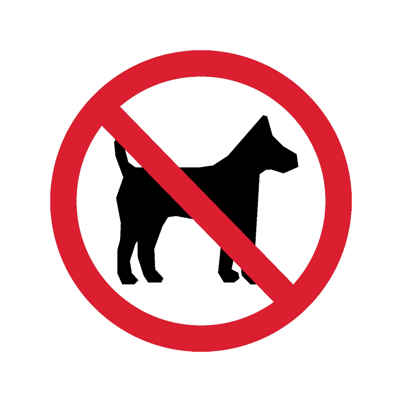 С животными запрещено. Знак с собаками запрещено. Табличка с собакой запрещено. Вход с собаками запрещен. Магазин вход запрещен